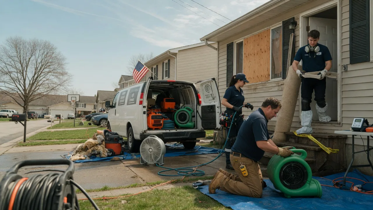Water Damage Restoration in Alma, IL near me